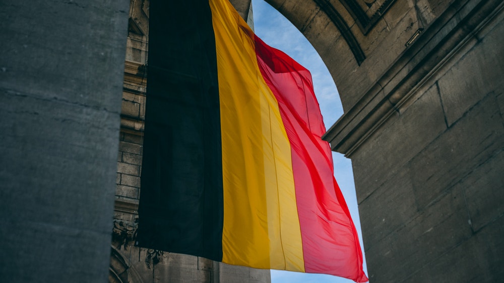 Belgium flag, the place were the World's 50 Best Restaurant Awards is held in 2020